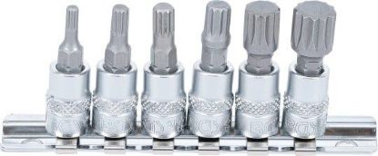 Socket Wrench Set 1/4" Bit Socket Set, Spline, M4 - M12