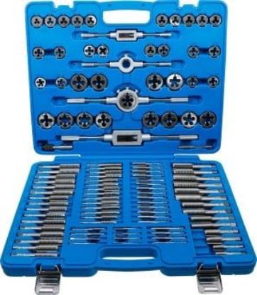 Thread Cutter Set 110-piece Tap and Die Set, SAE and Metric combined