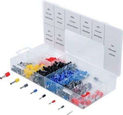 Assortment, cable protection 685-piece Insulated Ferrules Assortment
