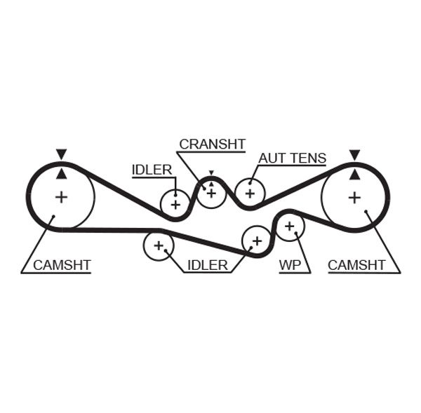 Timing Belt SUBARU - 13028-AA181