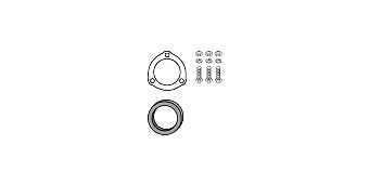 Mounting Kit, catalytic converter Fiat Coupķ 2.0 Turbo 16V