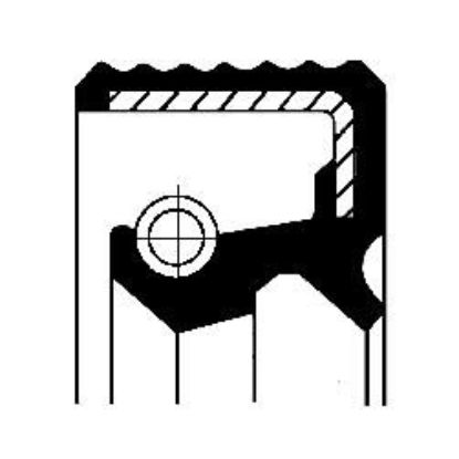 Shaft Seal, manual transmission MERCE 0139978046