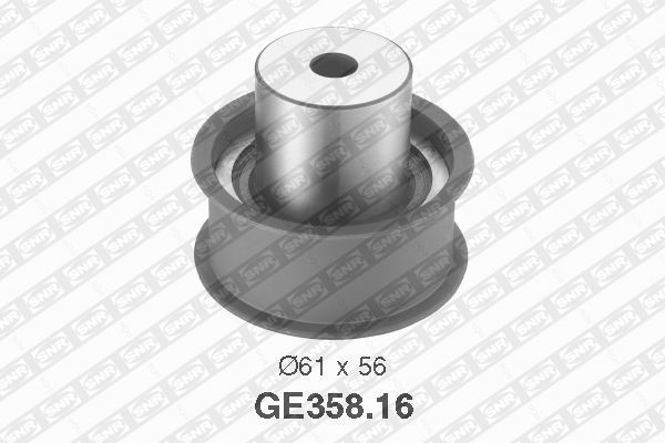 Deflection Pulley/Guide Pulley, timing belt Fiat
