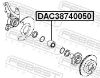 Wheel Bearing NISSAN 40210-50A05