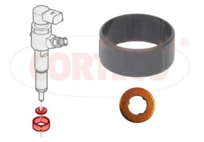 Seal Ring Set, injection valve
