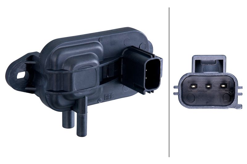 Sensor, exhaust pressure