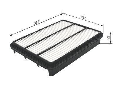 Air Filter TOYOTA - 17801 07010, LEXUS - 17801 50040