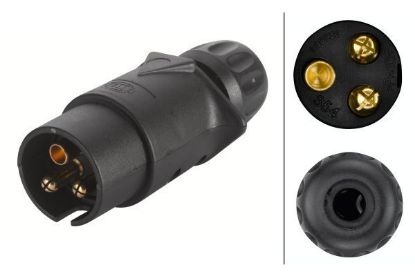 Plug haagisele 3-otsaga 24V: 16A