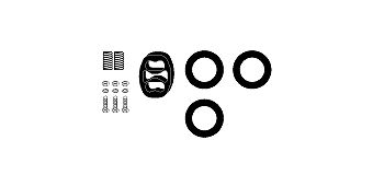 Mounting Kit, exhaust system Seat Marbella