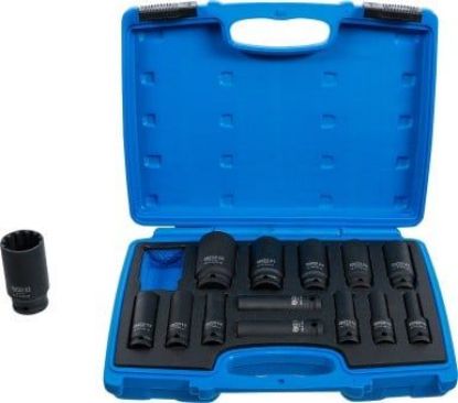 Power Socket Set 14-piece "Gearlock" Impact Socket Set, 10 - 32 mm