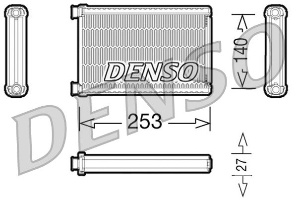 Heat Exchanger, interior heating BMW 1 E80 / 3 E90