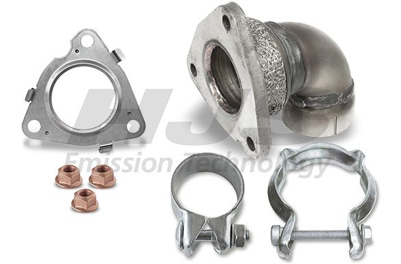 Flex Hose, exhaust system 53x77mm Flantsiga