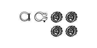 Mounting Kit, exhaust system Fiat Scudo