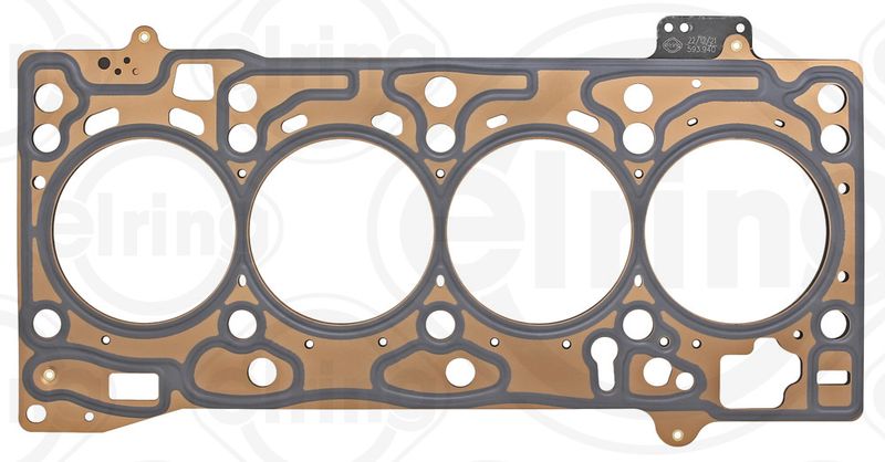 Gasket, cylinder head VAG - 1,63 mm,  Metall-Kihiline-Tihend