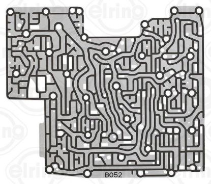 Oil Seal, automatic transmission INTERMEDIATE SHEET - ZF6HP19 | ZF6HP26 | ZF6HP32
