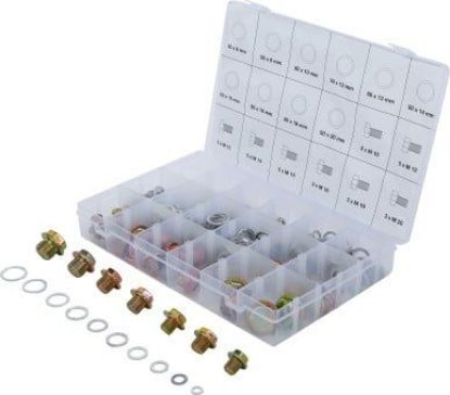 Repair Kit, oil drain plug thread 534-pcs. Oil Drain Plug Screws and Aluminum O-Ring