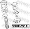 Protective Cap/Bellow, shock absorber NISSAN 54052-WA400