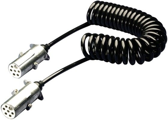 Coiled Cable Spiraalühenduskaabel 24V sised