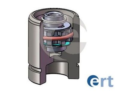 Piston, brake caliper