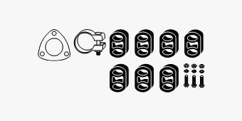 Mounting Kit, exhaust system Signum