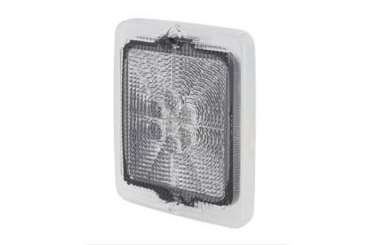 Lens, direction indicator