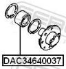 Wheel Bearing GM 09267-34001, LADA 2108 3103 020, OPEL 03 28 100