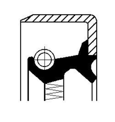 Shaft Seal, differential Radial Oil Seal, differential