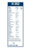 Wiper Blade H352 tagumine 350mm