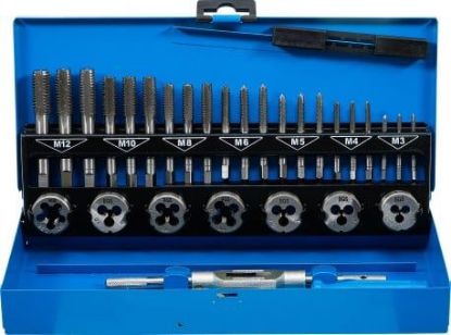 Thread Cutter Set 32-piece Thread Cutting Set, M3 - M12