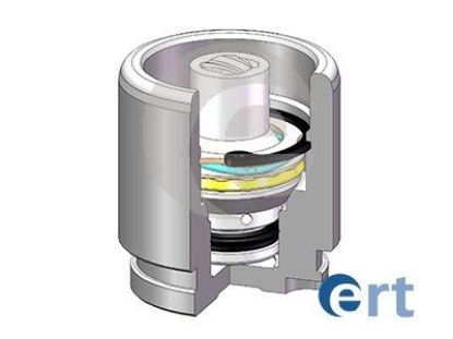 Piston, brake caliper