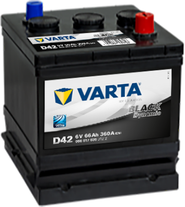 Starter Battery 66Ah 360A 178*175*188 - + BLACK dynamic wet