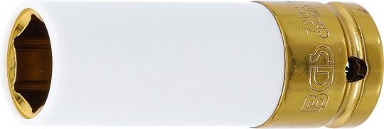 Power Socket Protective Impact 1/2" with Plastic Coating, 19 mm