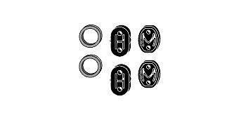 Mounting Kit, exhaust system Honda Civic