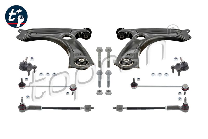 Control/Trailing Arm Kit, wheel suspension VAG