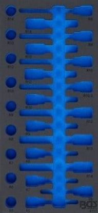 Pull-Out Compartment, drawer (tool trolley) Tool Tray 1/3 | empty | for BGS 4117