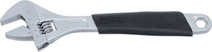 Adjustable Spanner Adjustable Wrench, Soft Rubber Handle, 12"