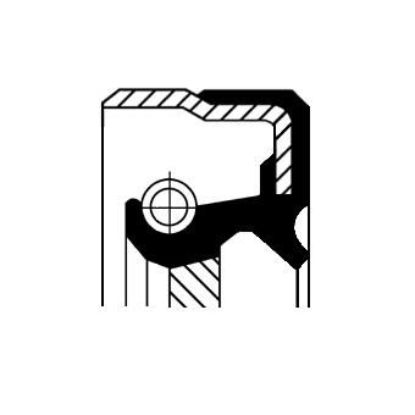 Shaft Seal, crankshaft GM 614831