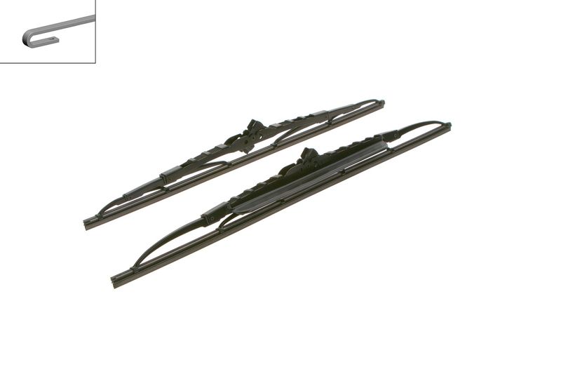 Wiper Blade TWIN 502S SET spoiler 500/450mm
