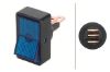 Switch ON / OFF 12V sinine - RT