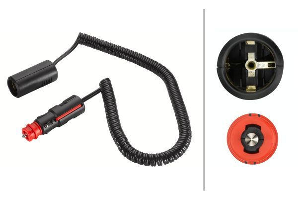 Electric Cable, cigarette lighter connection