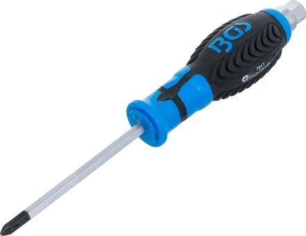 Screwdriver Screwdriver, PH No. 2x100 mm, with Hexagon