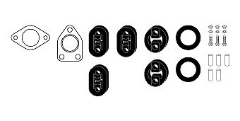 Mounting Kit, exhaust system Mitsubishi Galant
