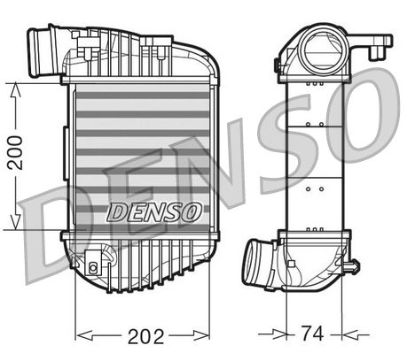 Charge Air Cooler AUDI A6 2.7 V6 TDI (RIGHT)