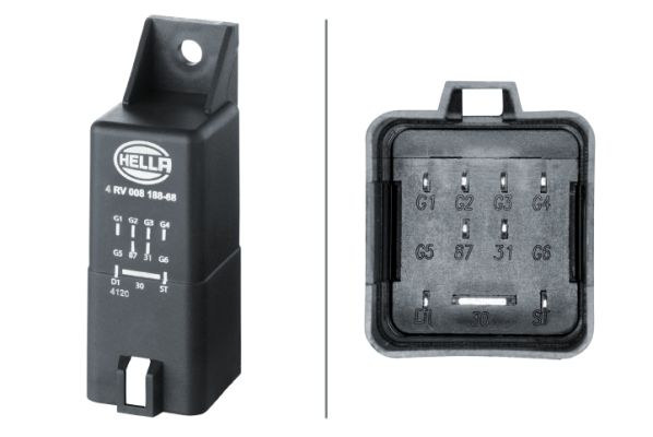 Control Unit, glow time