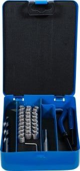 Assortment, thread repair 29-piece Thread Repair Kit, M8x1.0