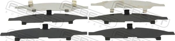 Anti-Squeal Foil, brake pad (back plate) MITSUBISHI 4605A284