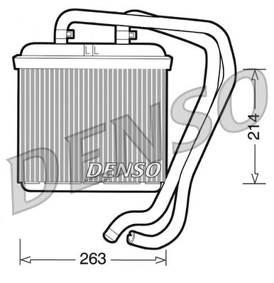 Heat Exchanger, interior heating IVECO Daily S 2000 (99-01)