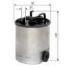 Fuel Filter MERCEDES-BENZ - 611 092 01 01