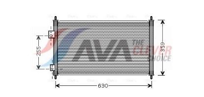 Condenser, air conditioning CIVIC VII 99-06