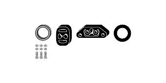 Mounting Kit, exhaust system Fiat Coupe 2.0 16V